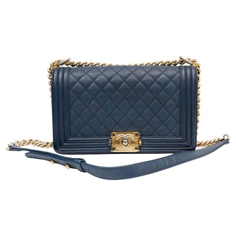 chanel boy bg light blue|chanel black handbags.